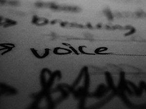 Find your voice by setting healthy boundaries starting with yourself.